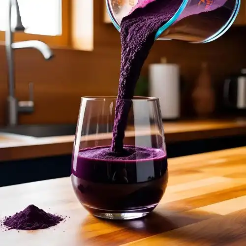 Is black carrot juice powder an artificial color?